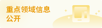 重点领域信息公开