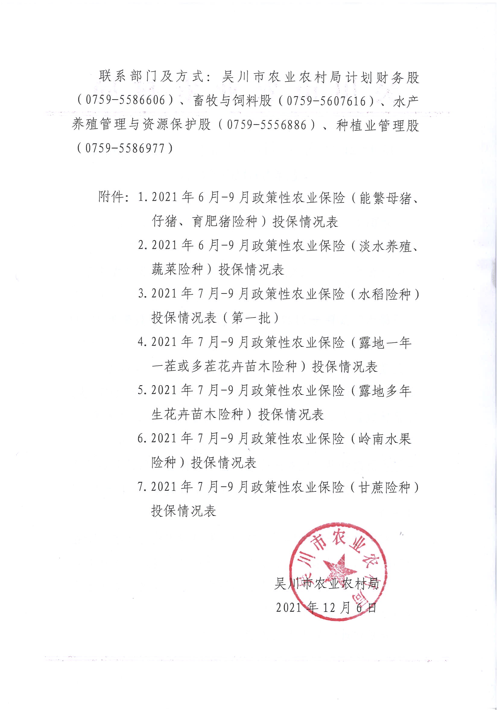 关于2021年6月-9月政策性农业保险投保情况的公示 (2).jpg