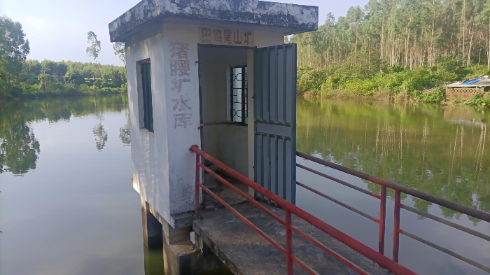 长岐所班子巡查猪腰圹水库水库，.jpg