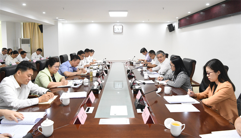2023年11月1日厅党组书记 厅长马学斌带队到湛江市审计局调研
