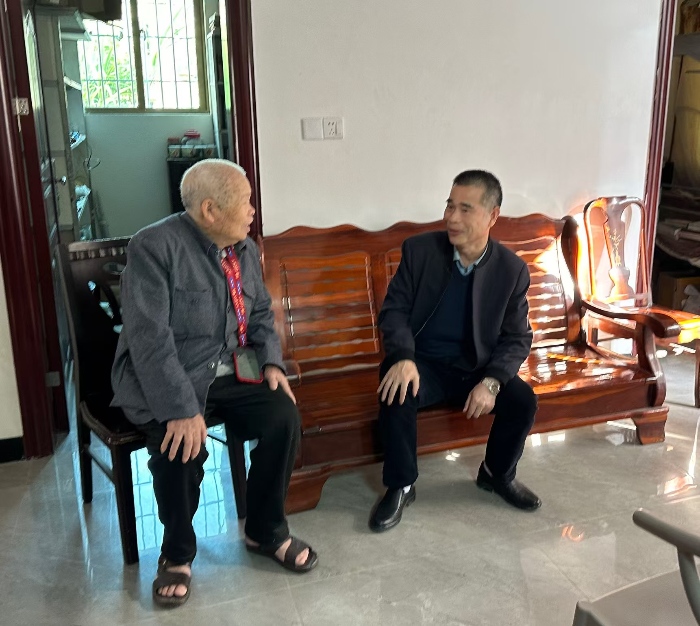 迎春慰问送温情——市水务局开展节前走访慰问活动