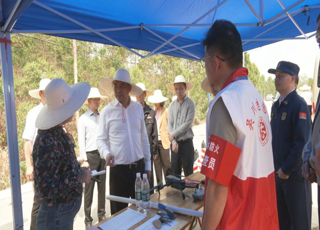 市委书记庞晓冬率队检查督导节前森林防灭火工作