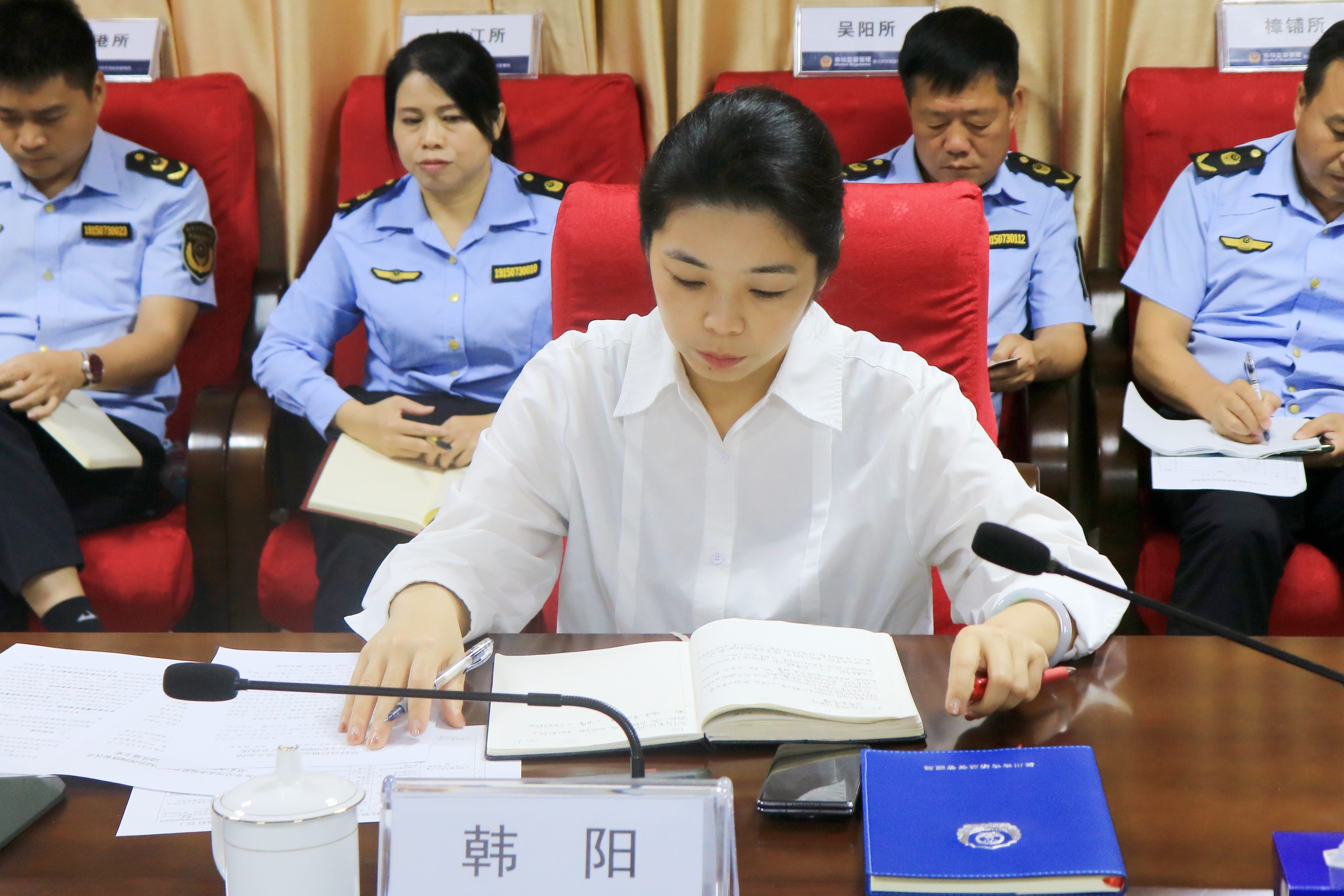 韩阳常委调研市市场监管局